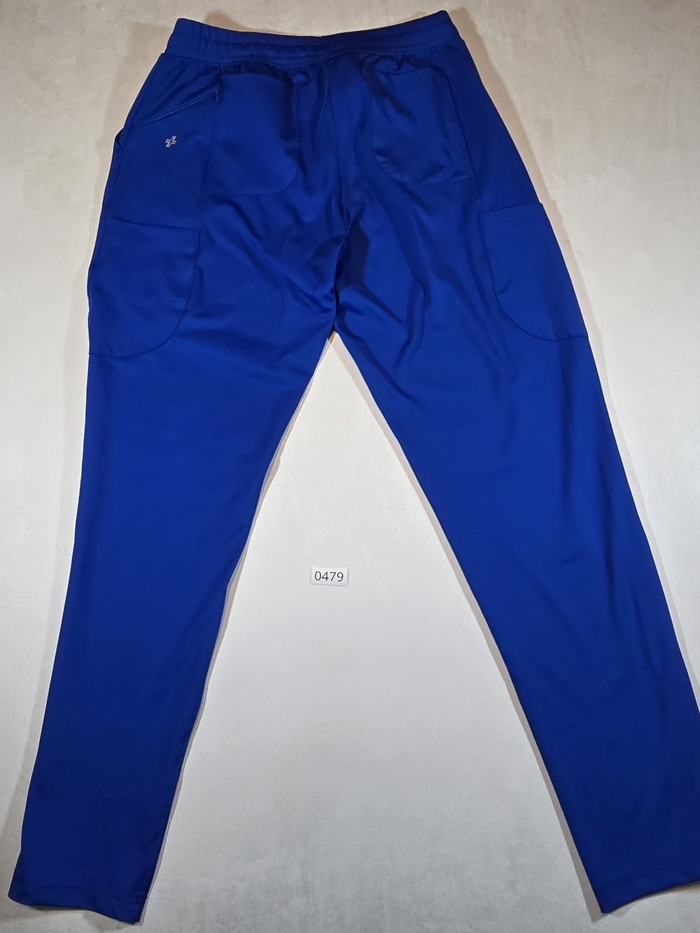Women's FIT Scrubs Royal Blue Scrub Pants Athletic Material XL - Picture 3 of 8